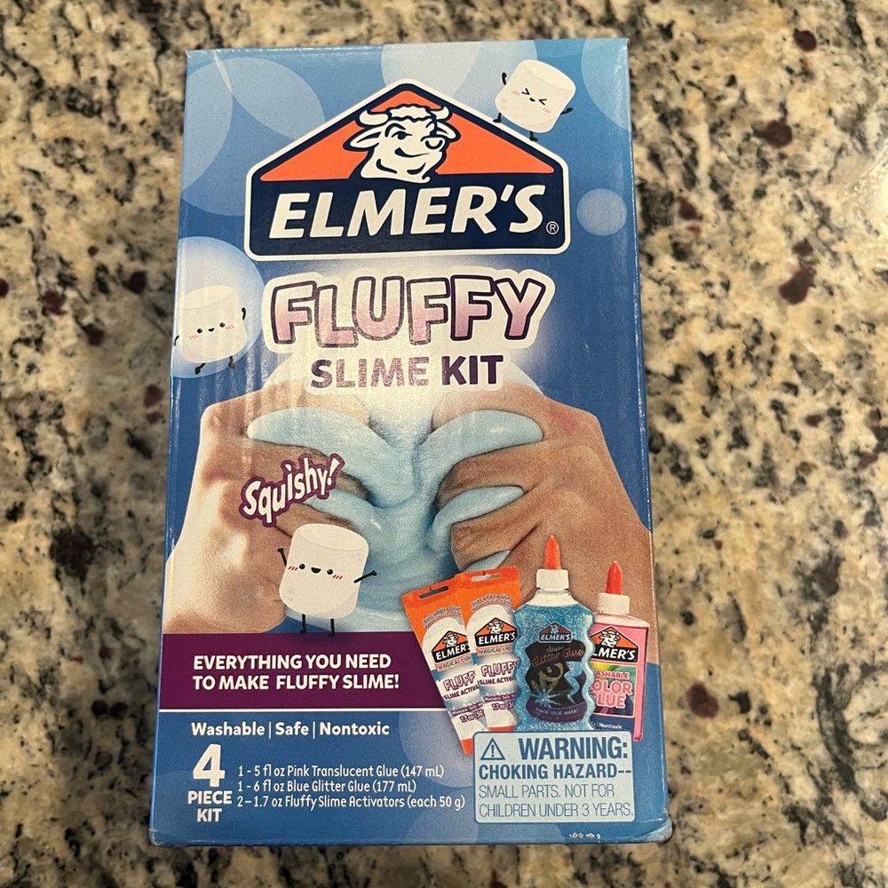 Elmers New Fluffy Slime Kit